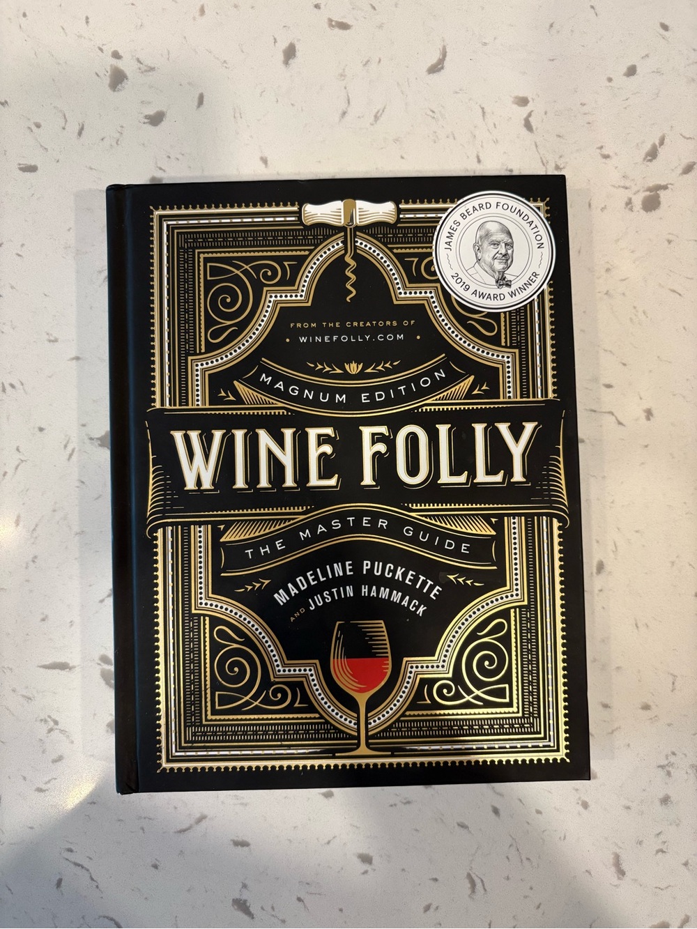 Wine Folly: The Master Guide - Black & Gold Hardcover